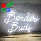 Clear Contour Backing LED Neon Signs DC12V Single Color Neon Bar Signs