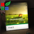 SMD2835 LED Fabric Light Box frame 80mm Thickness Low Power Consumption